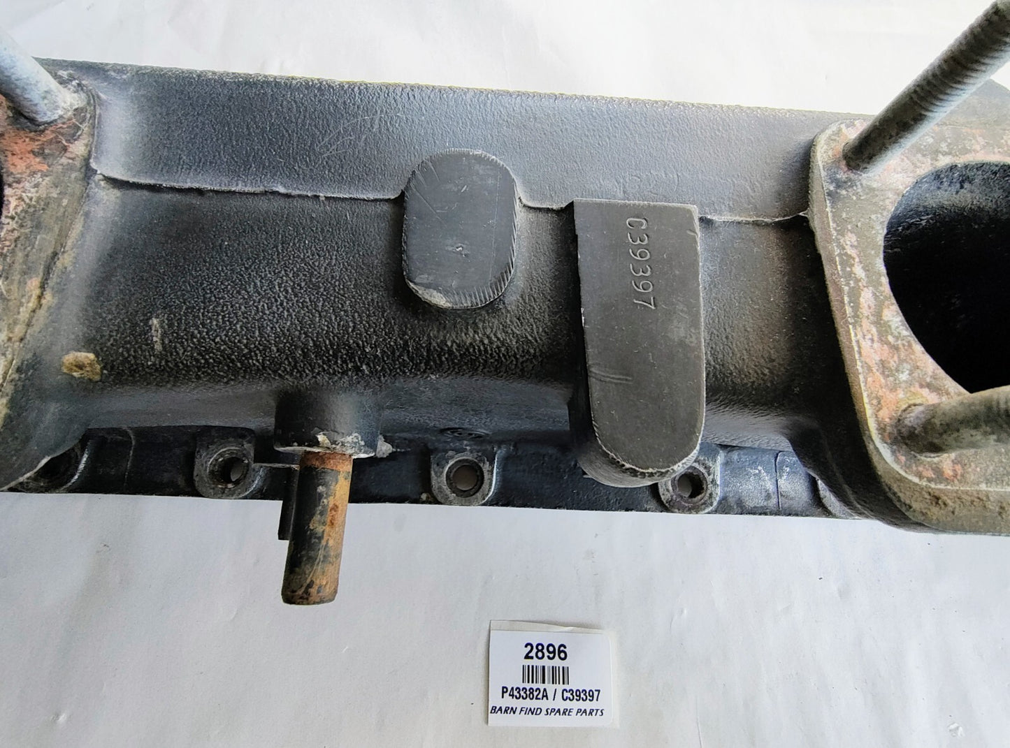 Inlet Manifold Used Original For Twin SU’s P43382A / C39397 To Suit Jaguar XJ62