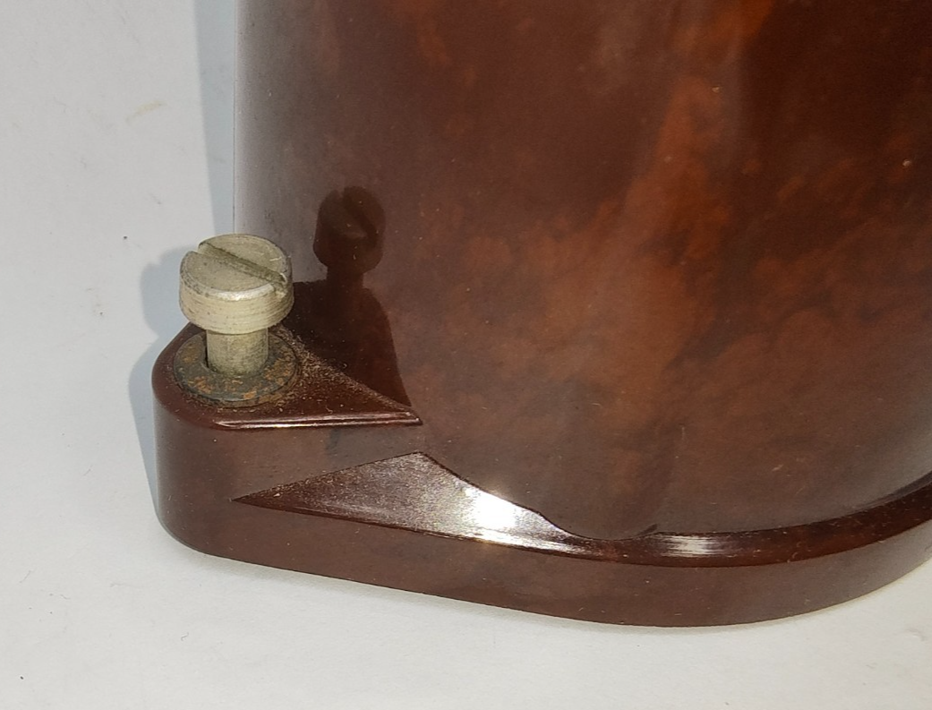 Fiat 850 124 ignition distributor cap brown, New Old Stock.3