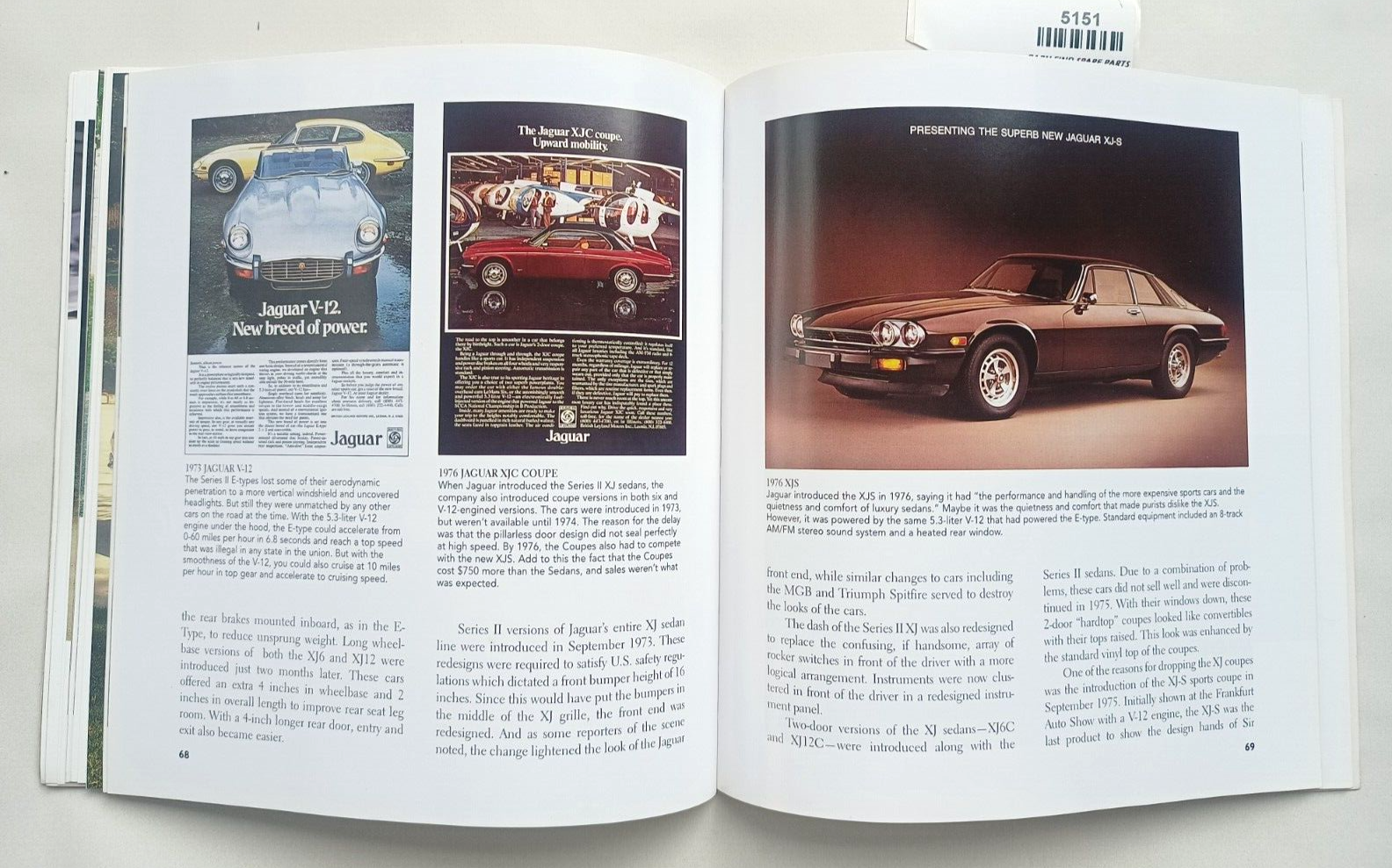 Jaguar by John Hellig (Enthusiast Colour series) paperback6