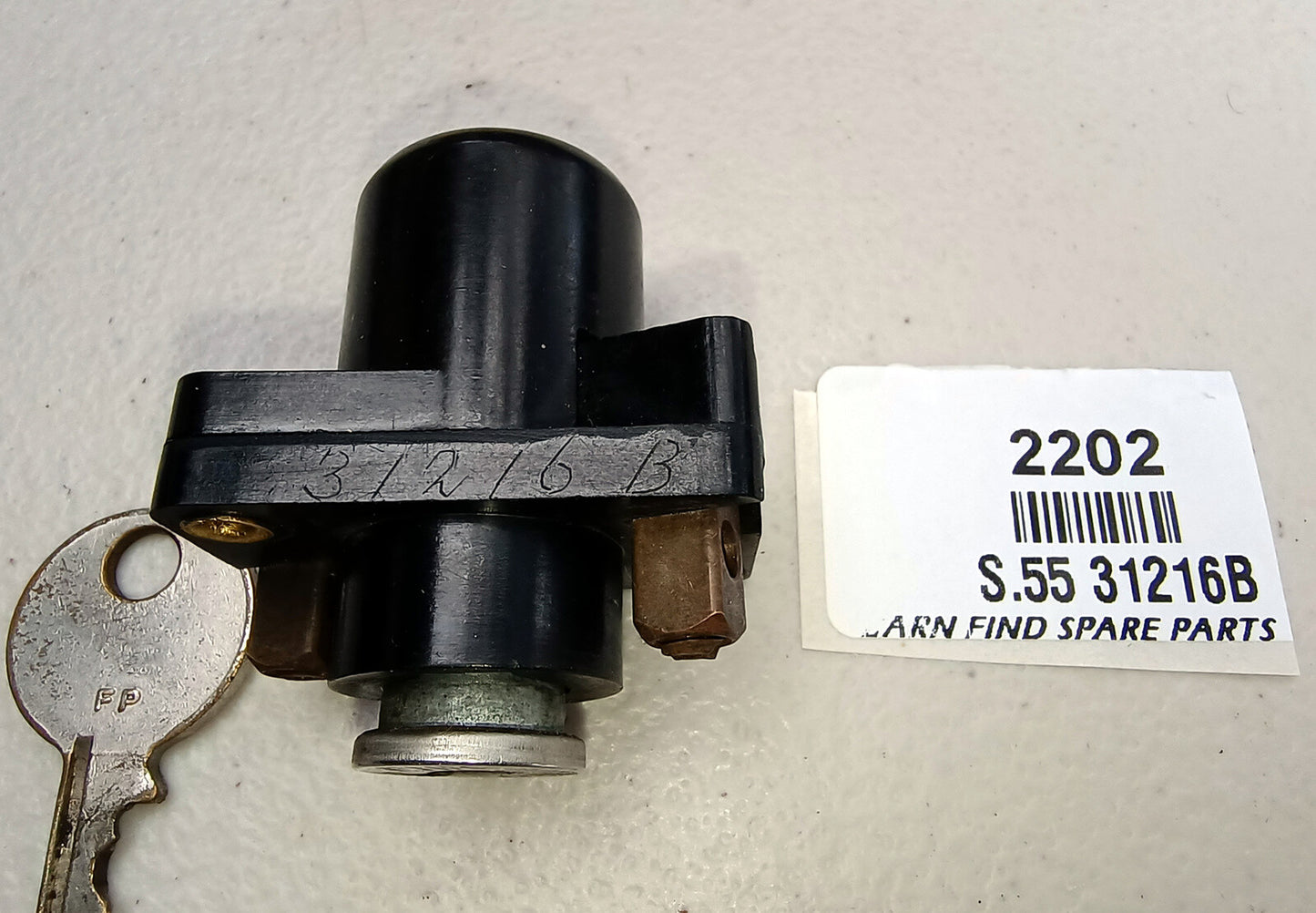 Lucas Ignition Switch S.55 31216B, Good Used Working  Condition.2