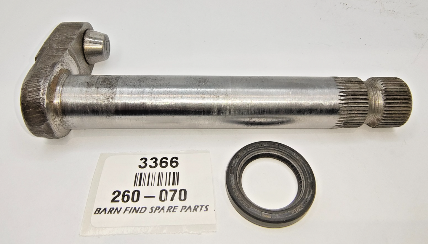 Steering Rack Sector Shaft, Good Used Condition 260-070 To Suit MG TA - TC1