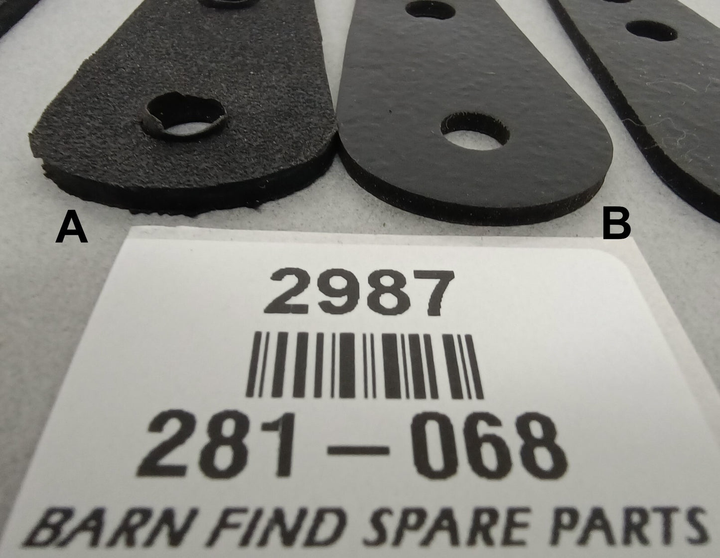 MG TA TB TC TD TF  Parking lamp pad rubber set - 281-068  Sold Individually1