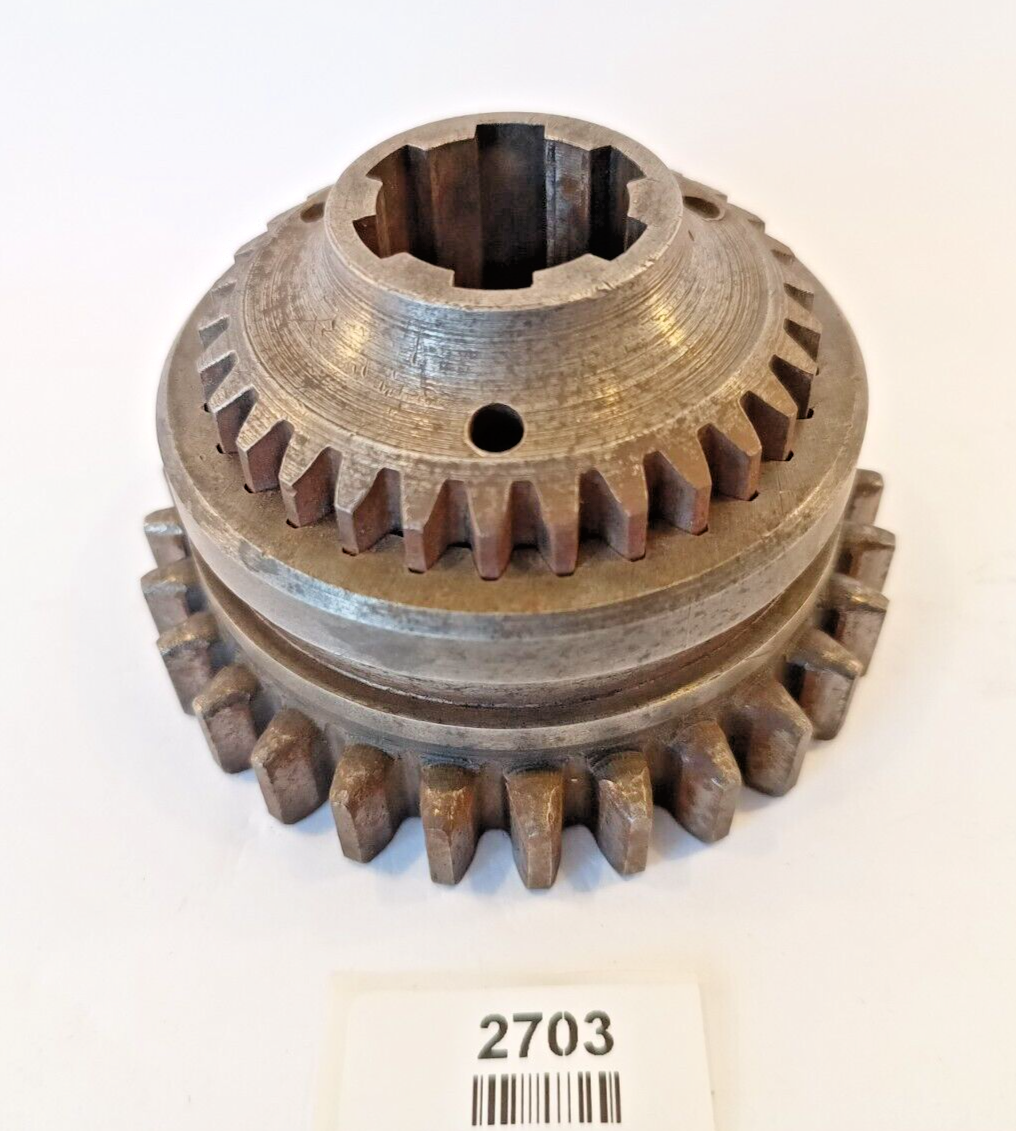 Original MG TD TF Gearbox 1st Gear + 1st & 2nd Gear Sliding Hub Assembly0