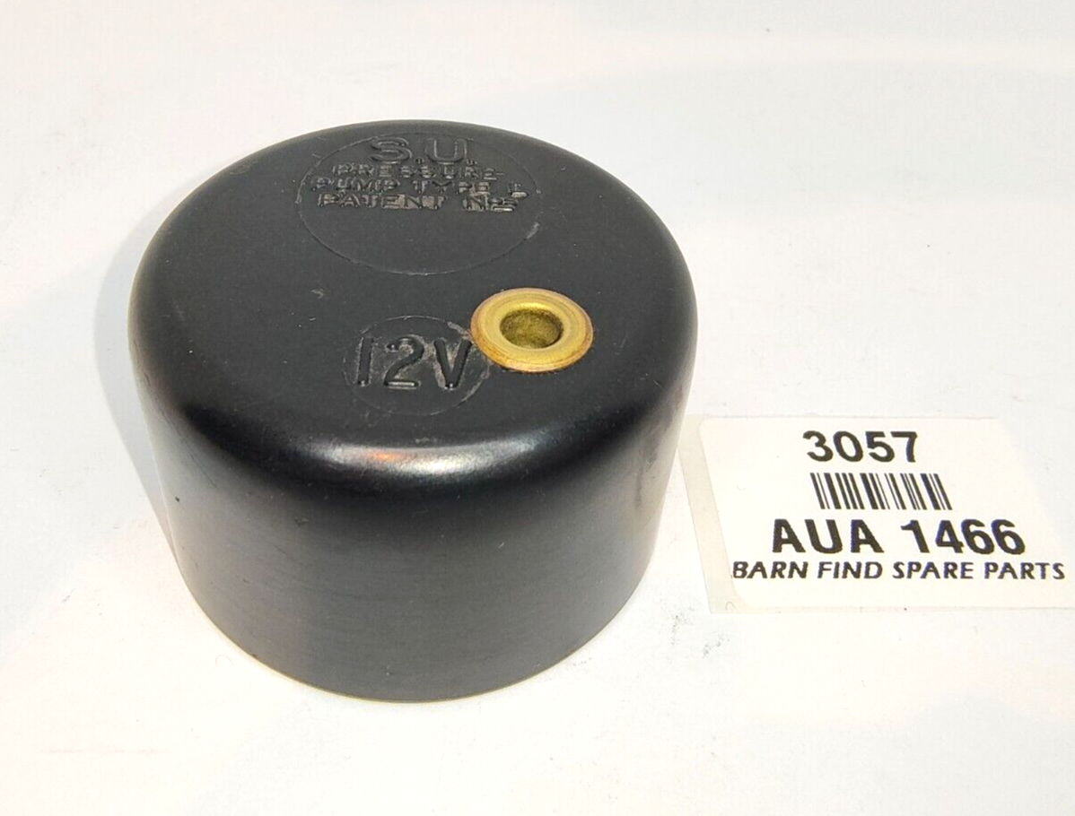 CAP COVER - early SU fuel pump AUA1466 AUA 1466  No Vent hole New Old Stock0