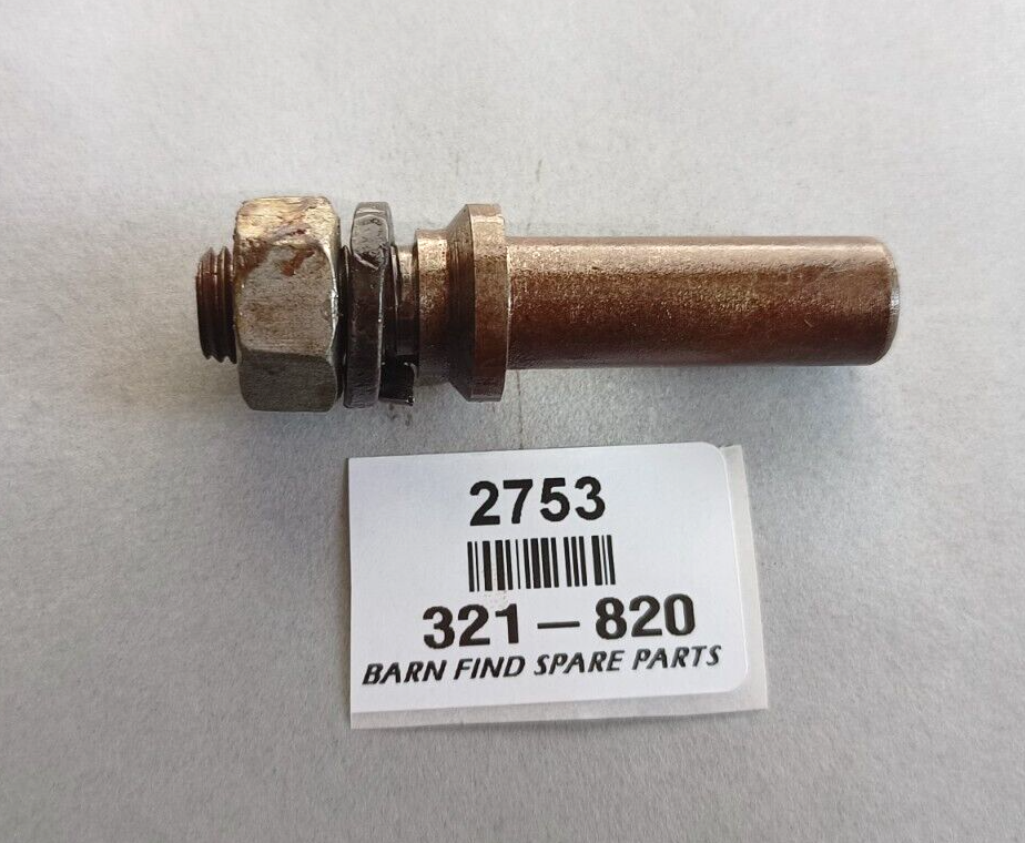 Stud Pin Shocker Link 321-820 with Nut 311-280 incl. Spring washer Rear MG TC0