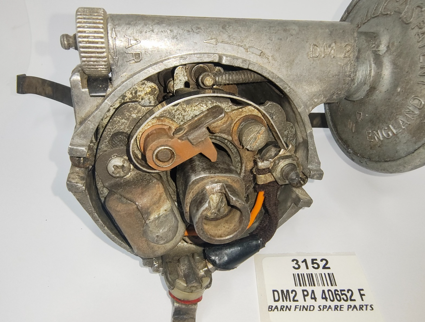 Lucas Original Used Distributor DM2 P4 40652 F, Type CW89 Date Stamped 7 60  X9
