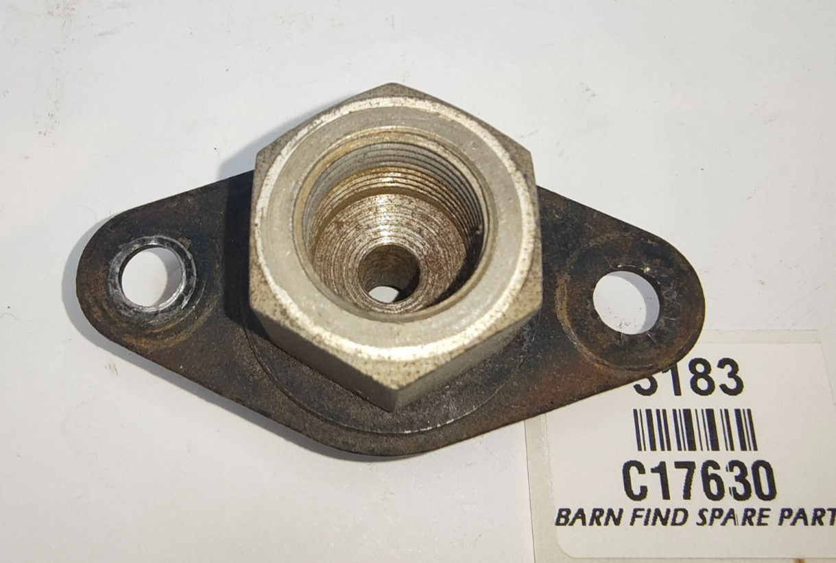Original used Jaguar E-Type fuel line pipe fitting to bulkhead C176301