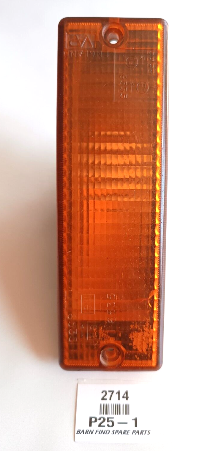 JAGUAR XJ6 Original Amber Park turn Indicator light lens VAP P25-1 used1