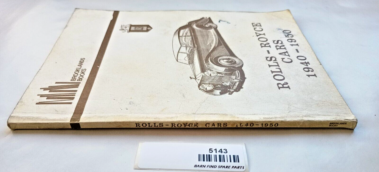 Rolls-Royce Cars 1940-1950 Brooklands Books original vintage softcover10