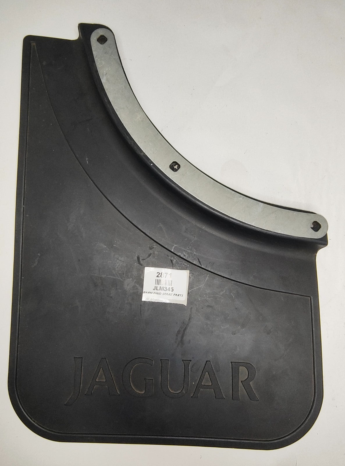 Jaguar XJ Rear Mudflap JLM345, Passenger / Left Side with JAGUAR wording New2