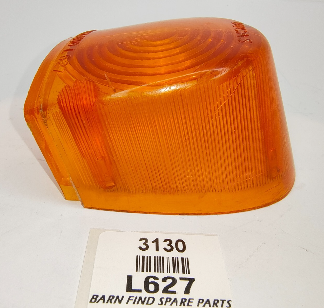 Original plastic Lucas Tail Light L627 amber Lens Used Jaguar MK2 MK9  XK1503