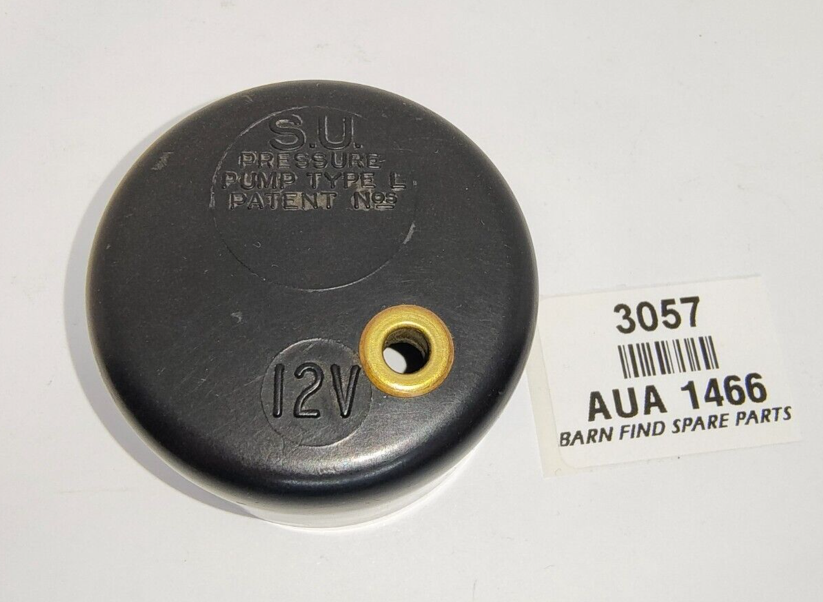 CAP COVER - early SU fuel pump AUA1466 AUA 1466  No Vent hole New Old Stock4