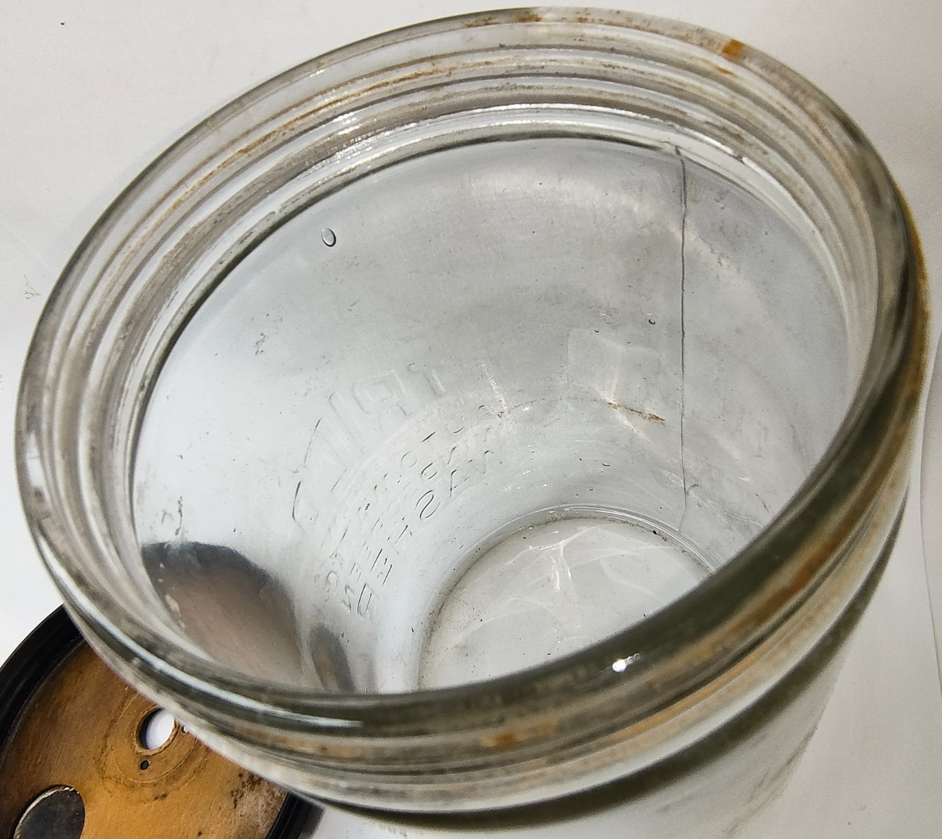 Trico Original Windscreen Washer round cylindrical glass Jar Bottle XAW30 XAW 306