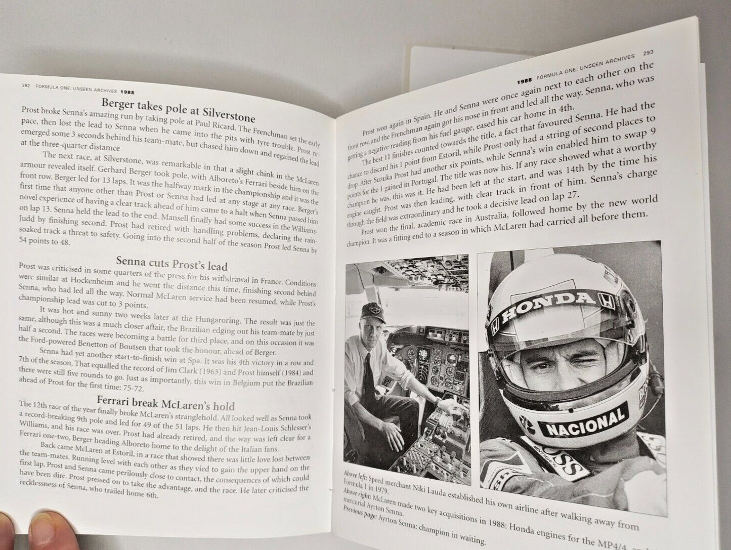 Formula One Unseen Archives hardcover Book by Tim Hill10