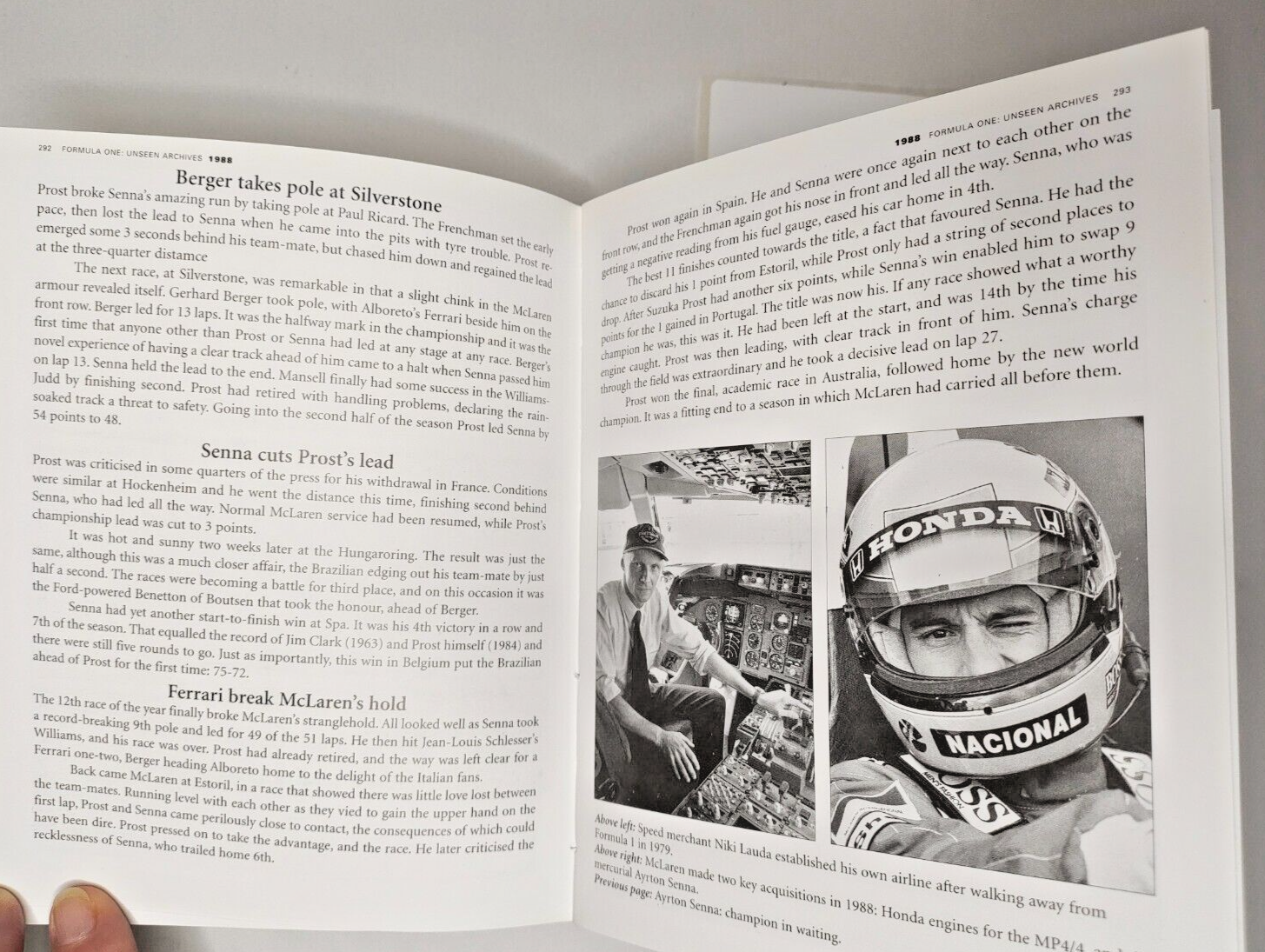 Formula One Unseen Archives hardcover Book by Tim Hill10