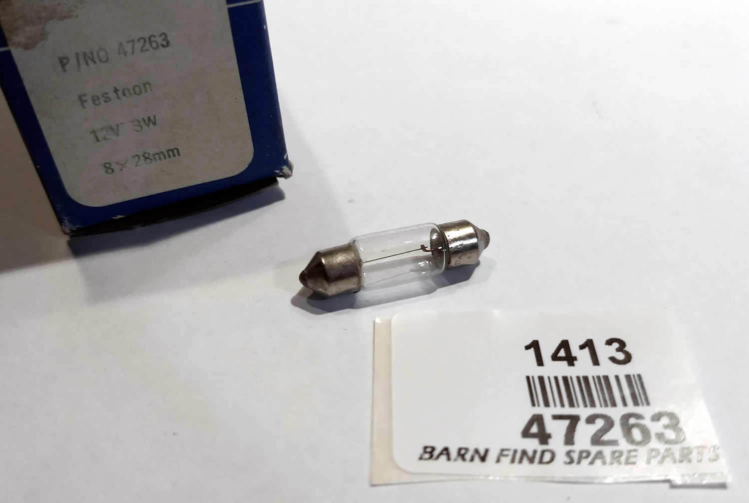 Narva Festoon Bulb 47263 Quantity of 10 bulbs, NOS.1