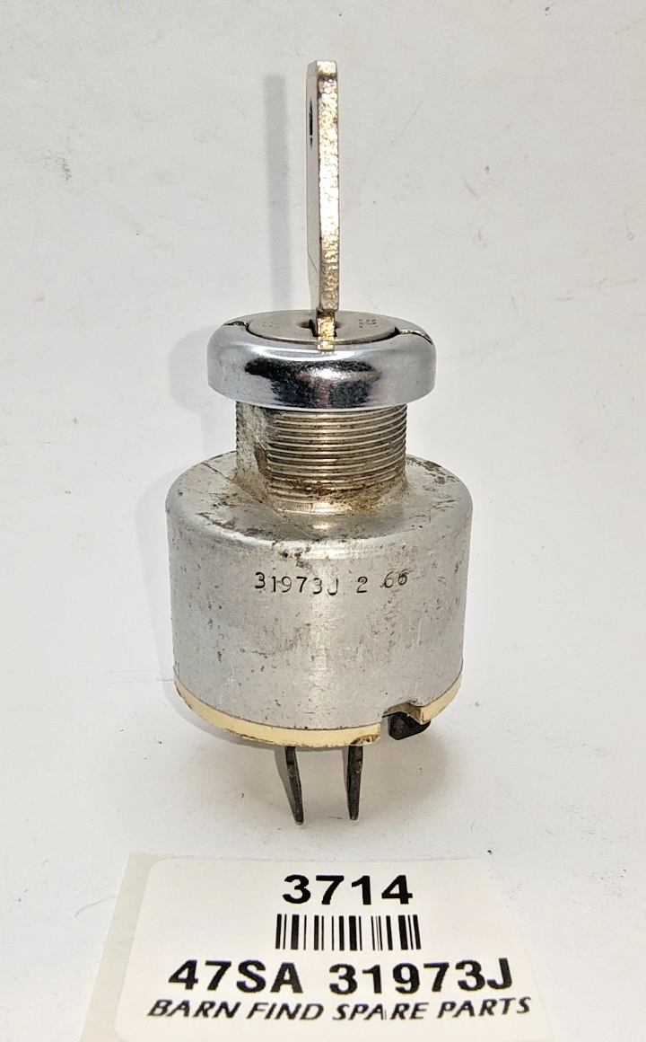 Lucas Original Used Ignition Switch 3 positions  Off/On/Ignition 47SA 31973J3