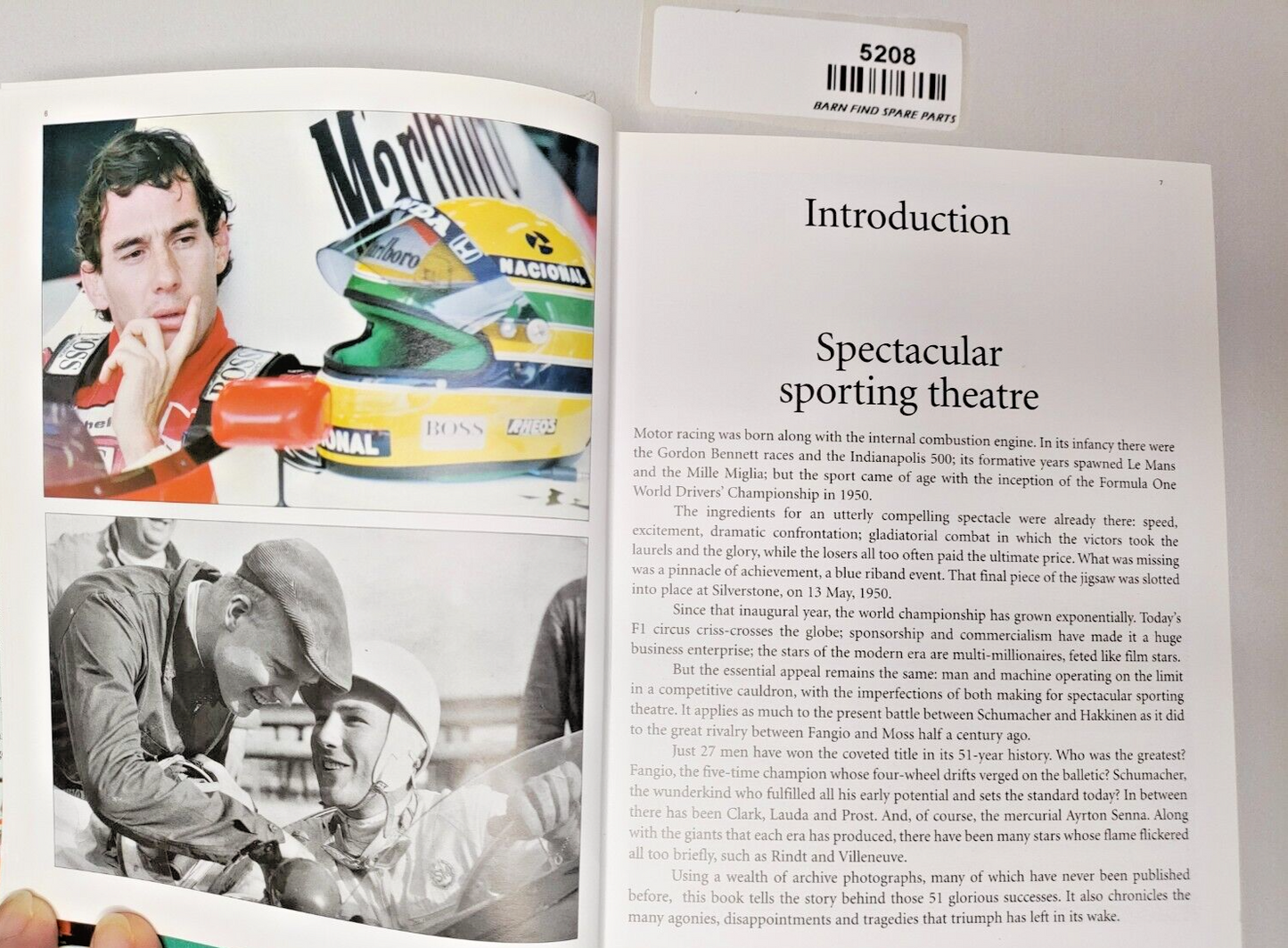Formula One Unseen Archives hardcover Book by Tim Hill6