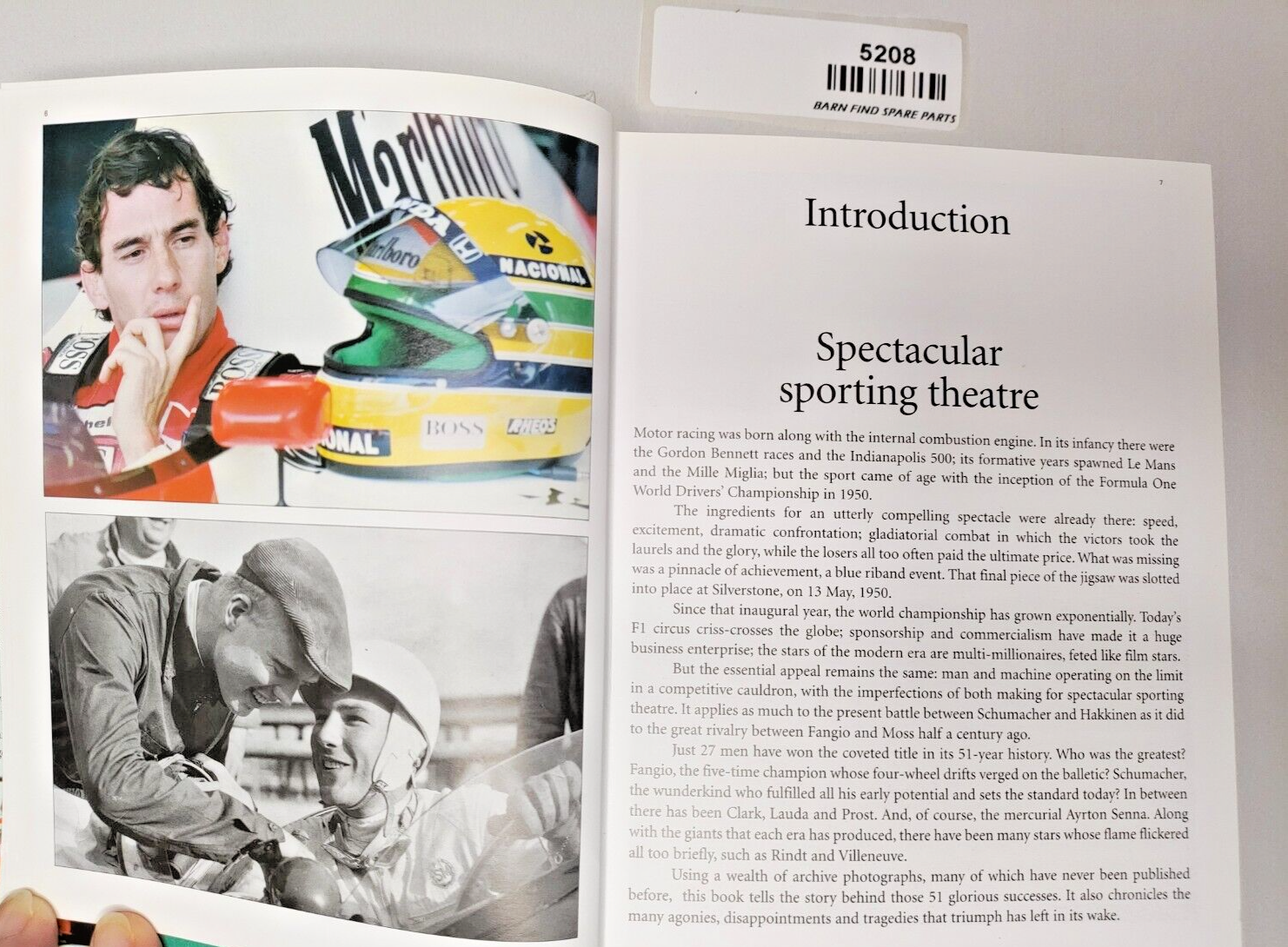 Formula One Unseen Archives hardcover Book by Tim Hill6