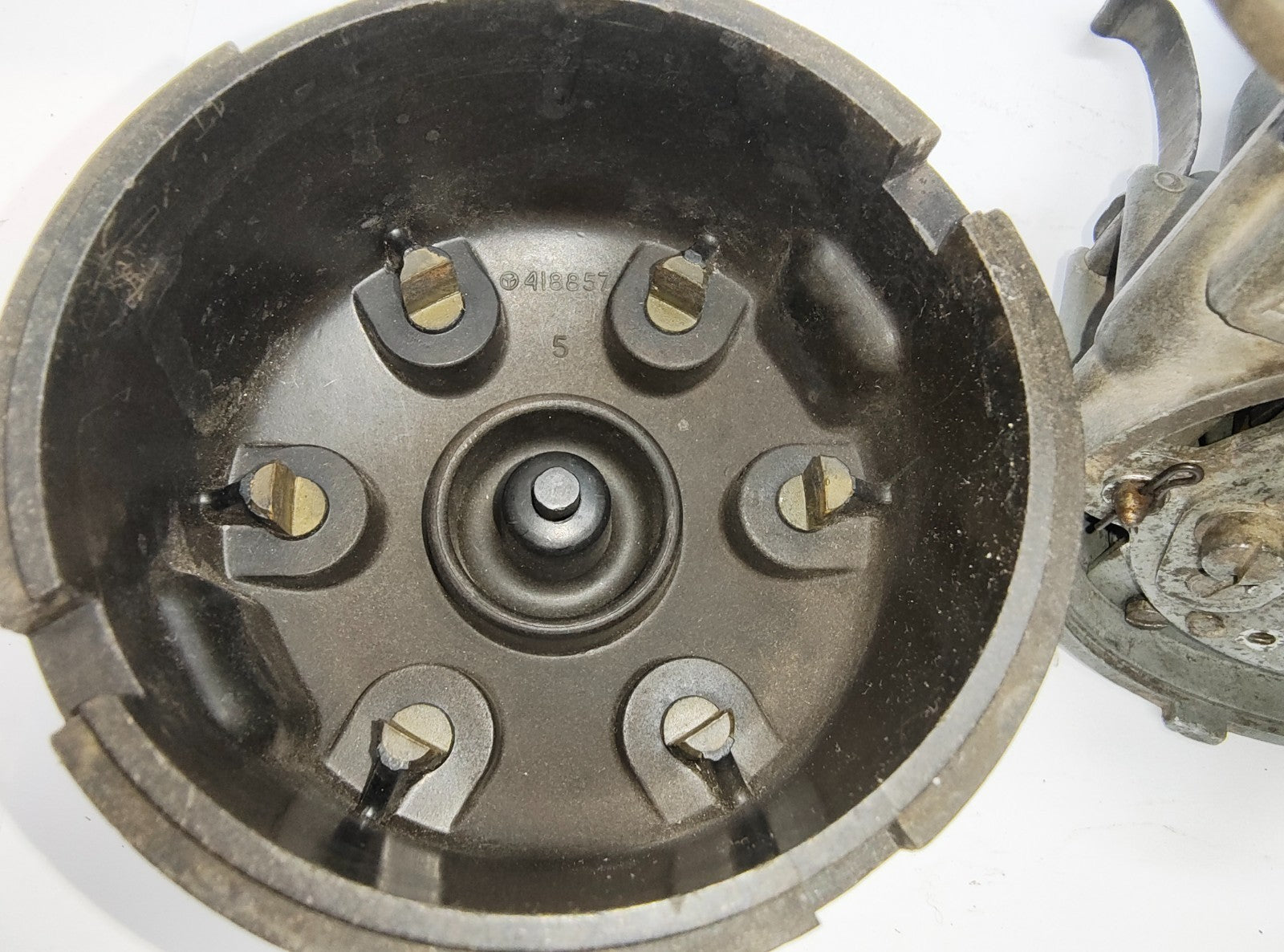 Lucas Original Used Distributor DM6A 40252 E Type CW53 Dated 6 55 (June 1955)14
