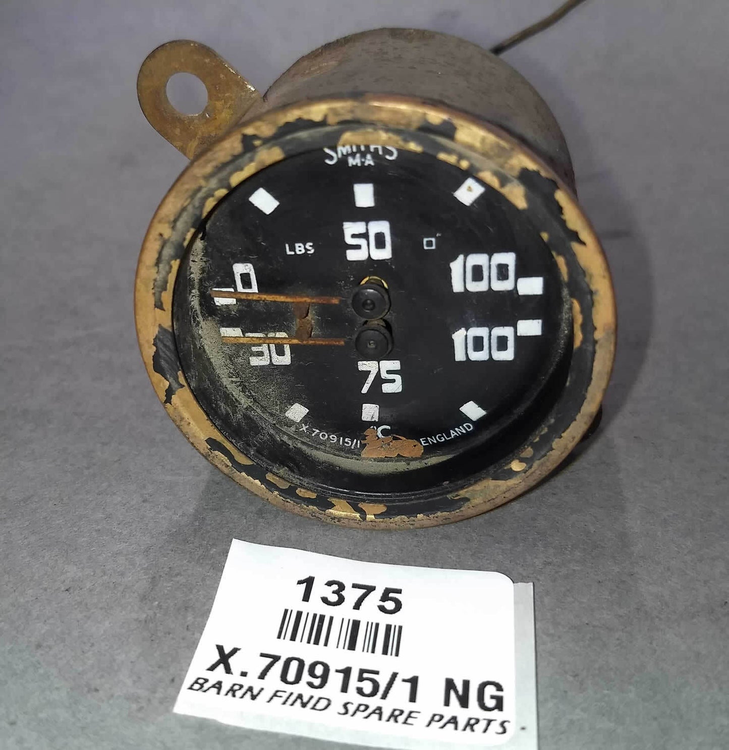 Smiths Gauge Oil Pressure & Water Temperature X.70915/1 Used0