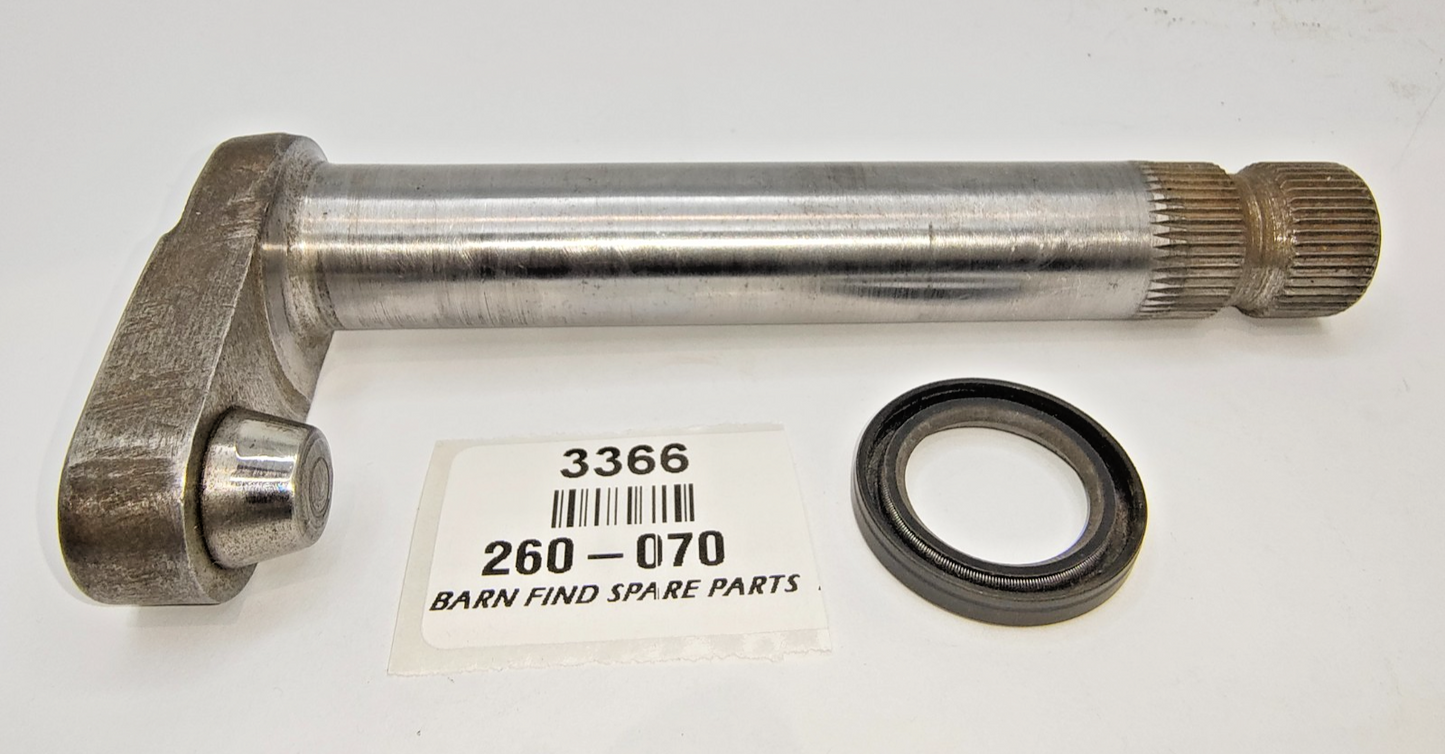 Steering Rack Sector Shaft, Good Used Condition 260-070 To Suit MG TA - TC0