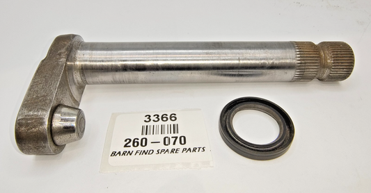 Steering Rack Sector Shaft, Good Used Condition 260-070 To Suit MG TA - TC0