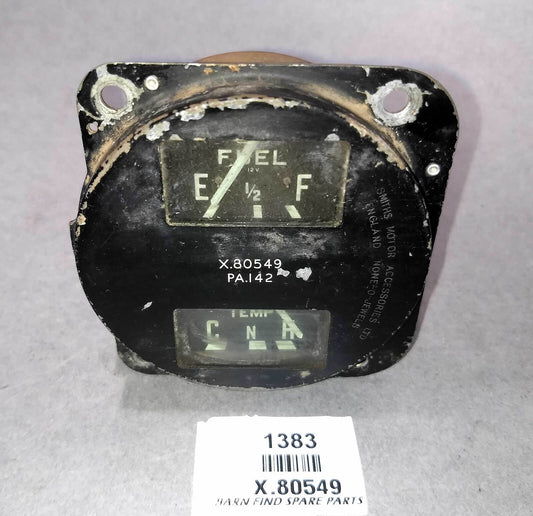 Smiths Gauge Fuel and temperature X.805490