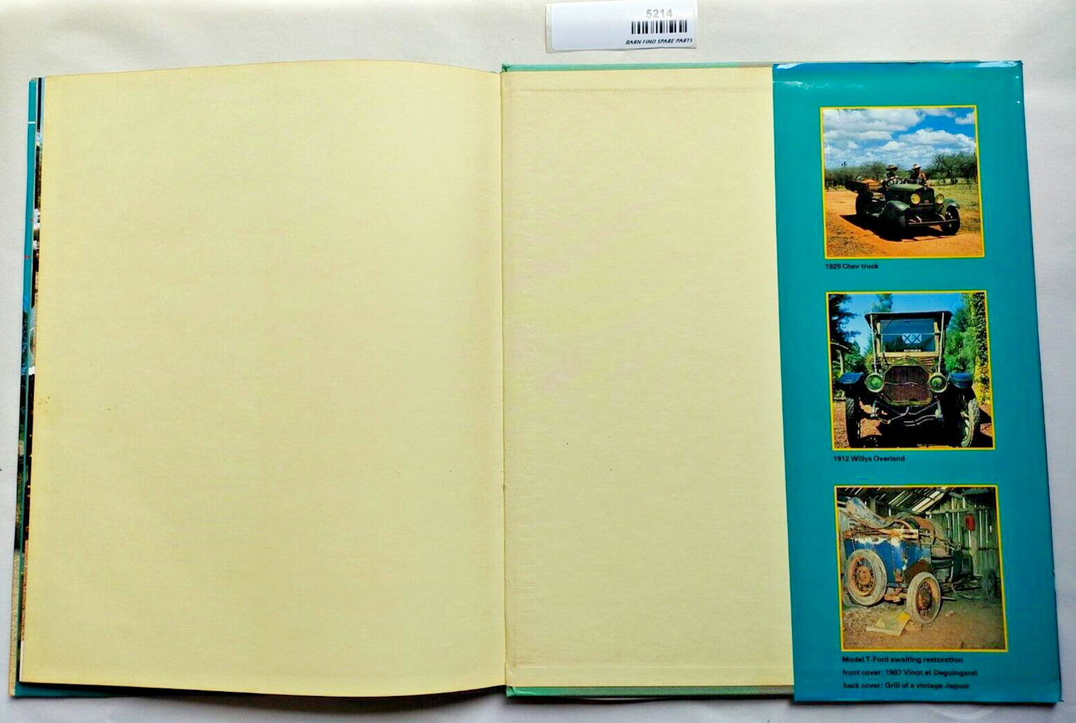 Australia's Veteran & Vintage Cars full colour hardcover book by Bryan Hanrahan11