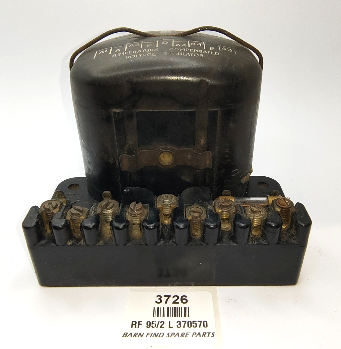 ORIGINAL Used LUCAS RF95/2 L 12V Voltage Regulator 370570 Date Stamped 11 480