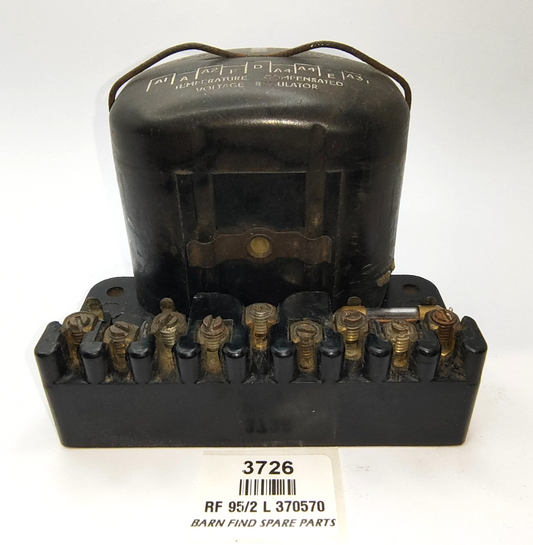 ORIGINAL Used LUCAS RF95/2 L 12V Voltage Regulator 370570 Date Stamped 11 480