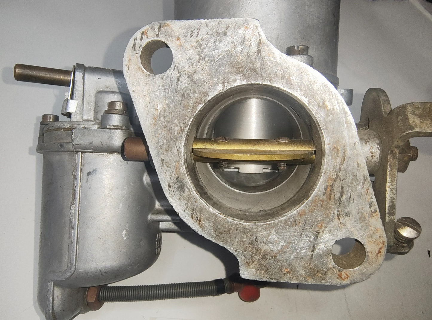 SU HS4 1 1/2 inch single Carburettor complete with air plenum AUD186 good used9