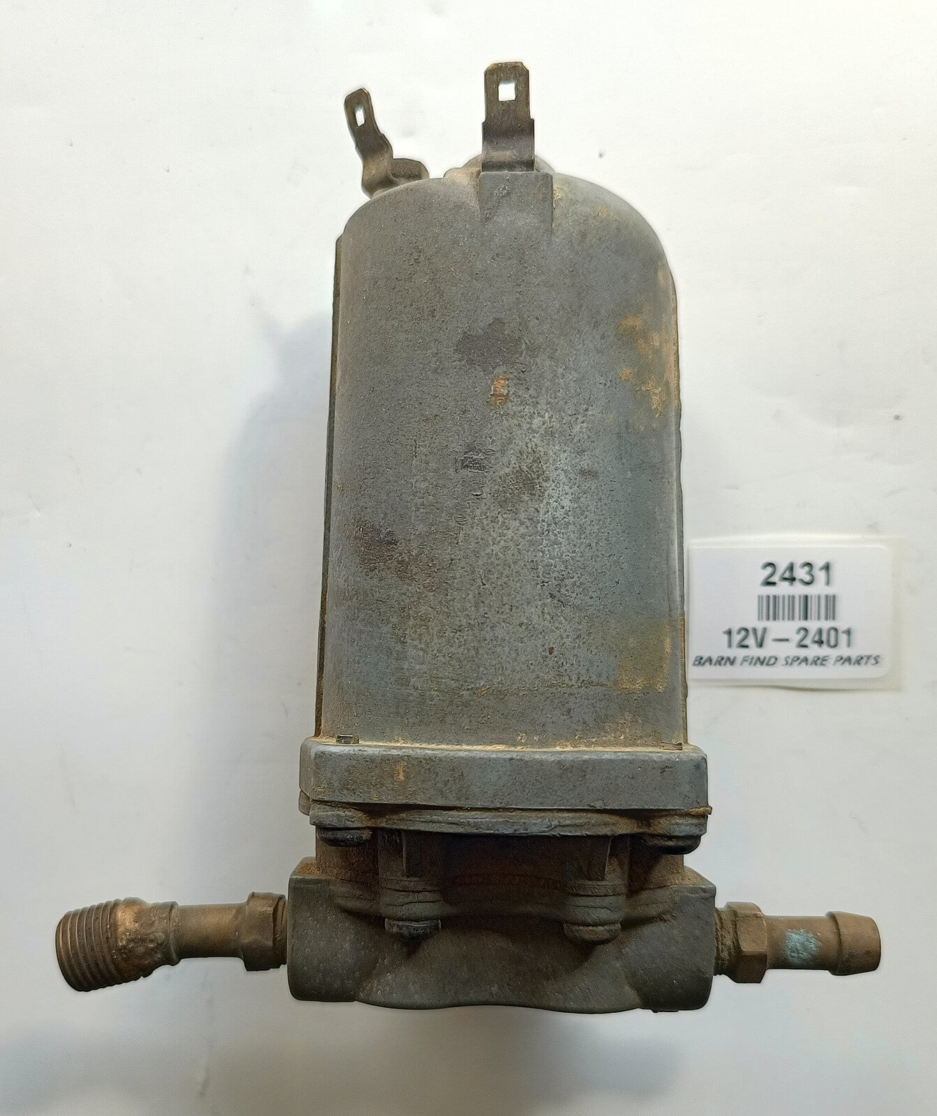 Original Vintage 12 VOLT ELECTRIC FUEL PUMP 12V-2401, Used Condition 1
