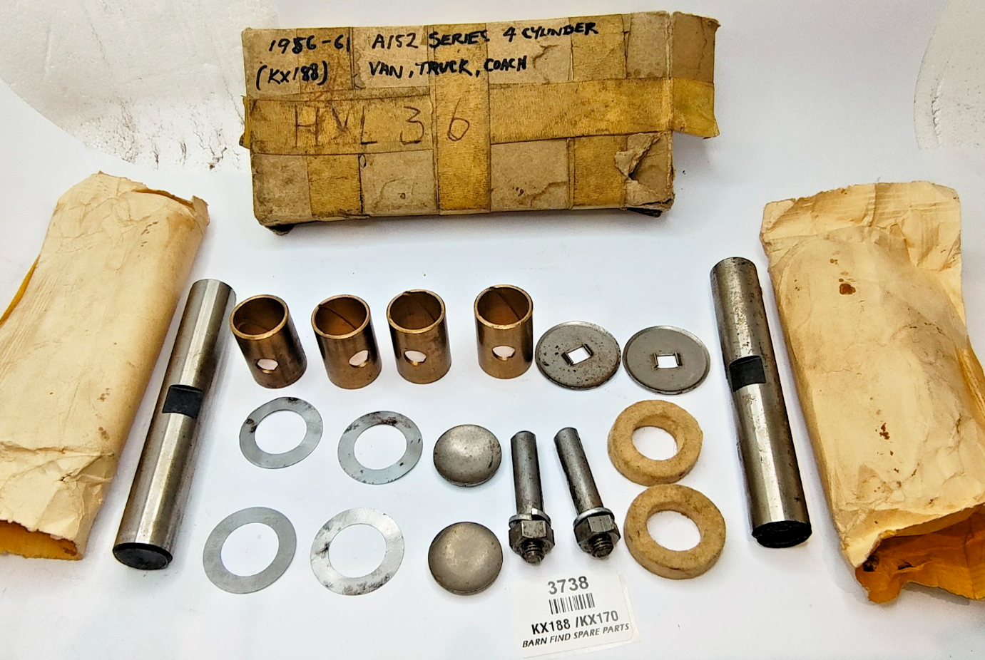 Steering King Pin Kit, New Old Stock KX188 /KX170 Suits various Austin / Morris0
