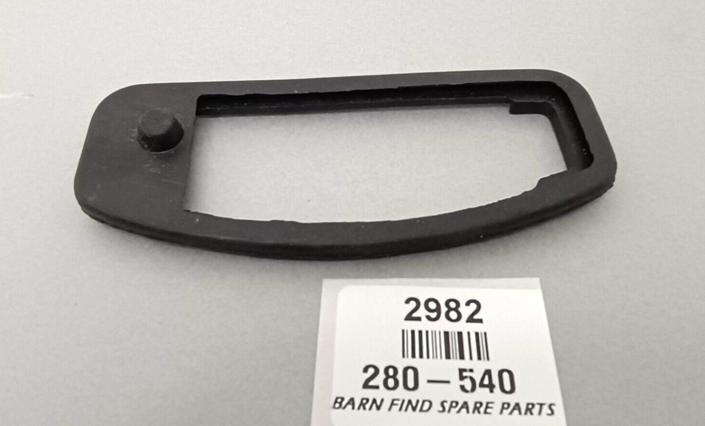 MG Number plate license plate Lens seal gasket pad black rubber 280-540  57H53680