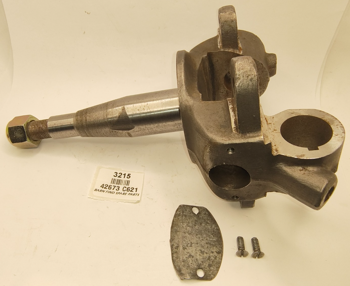 Pair of Jaguar Mark 4 1 1/2 Litre and earlier 2 1/2 Litre stub axles C621 C6221