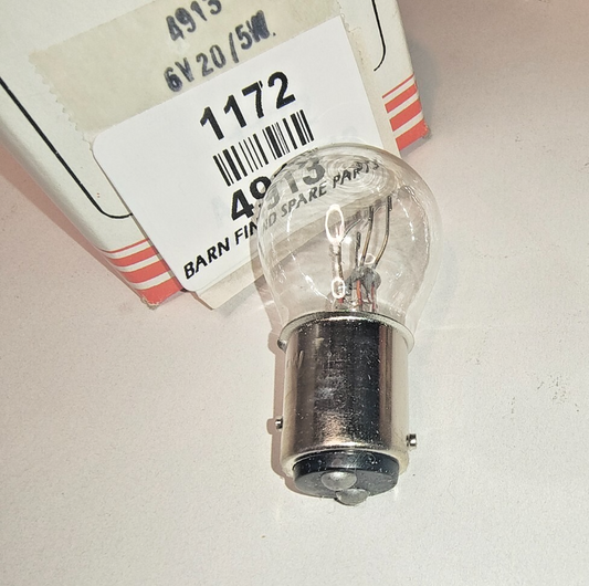 Auto Lamp Bulb Auto 4913 6V 20/5W0