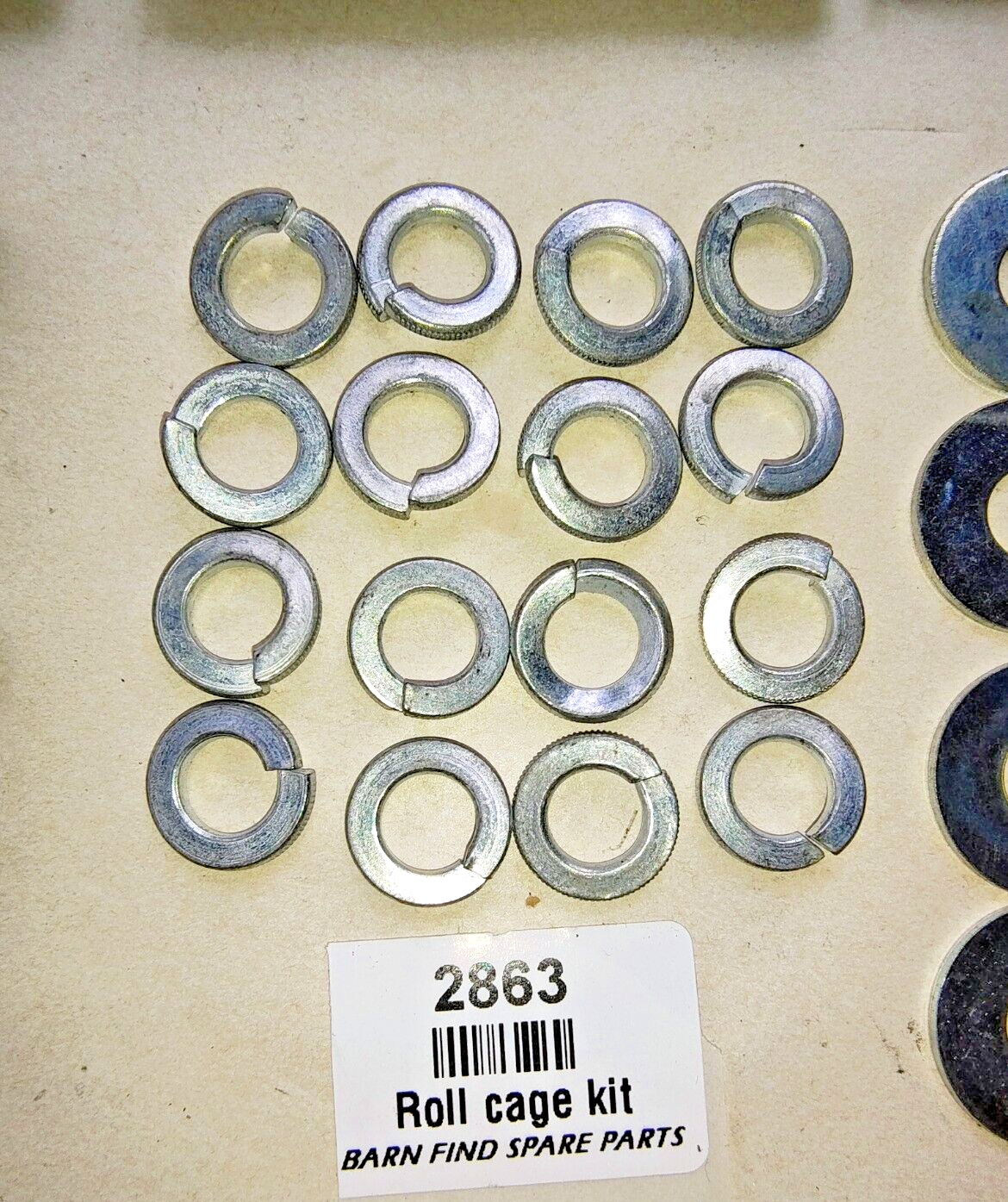Roll Cage fitting kit - to suit Spridget Sprite MG Midget New Old Stock3