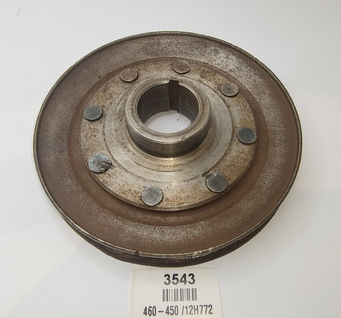 MG CRANKSHAFT PULLEY Genuine 3 part Pressed steel & Riveted type 460450 /12H7720