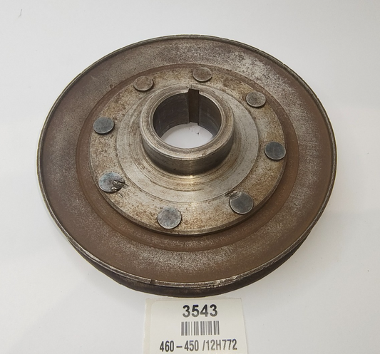 MG CRANKSHAFT PULLEY Genuine 3 part Pressed steel & Riveted type 460450 /12H7720