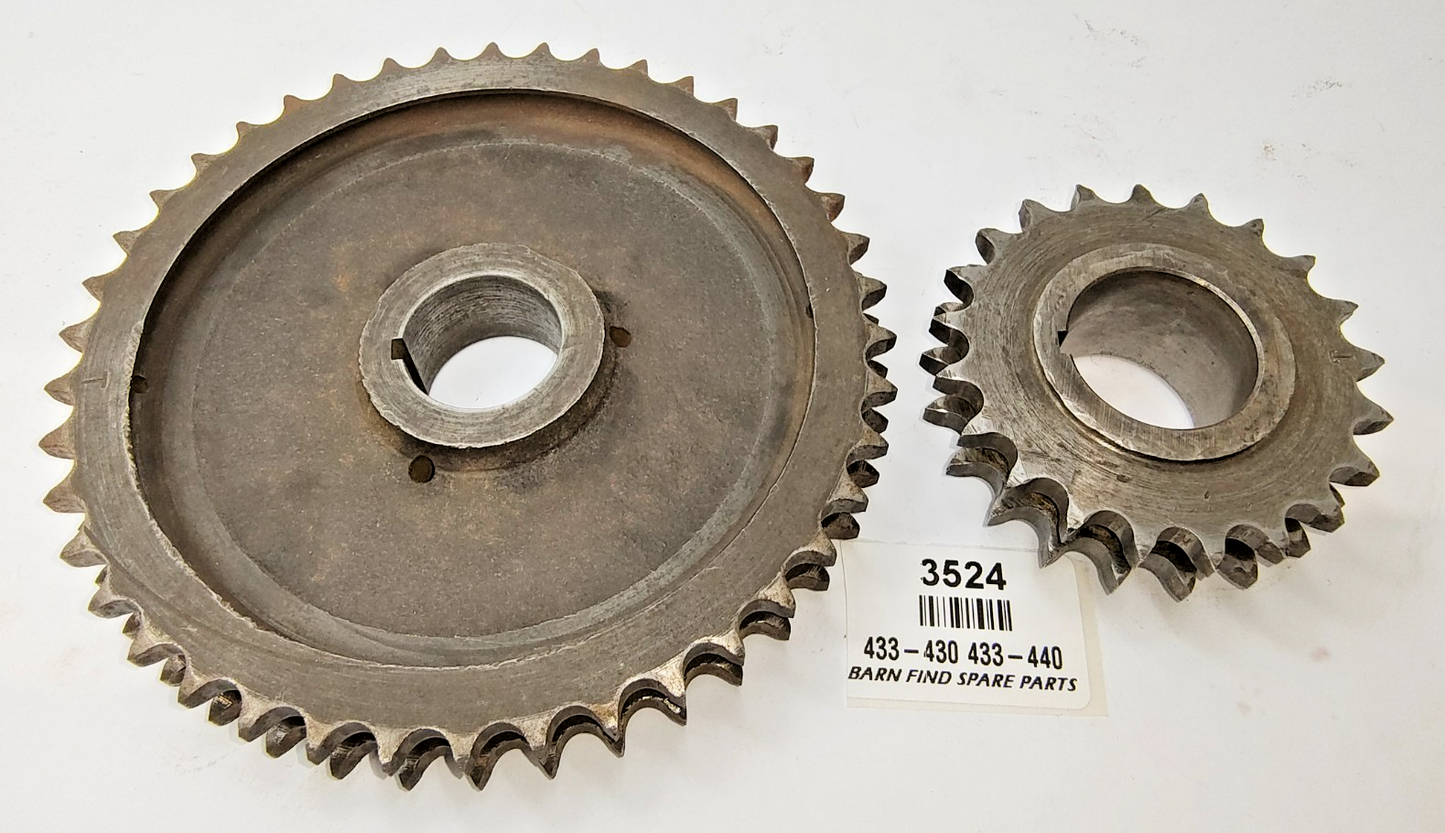 Genuine MG Original Timing Gear Set good Used Condition 433-430 433-4406