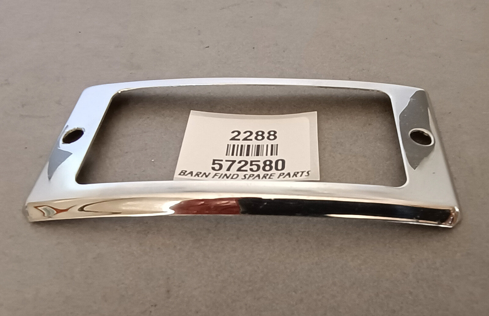 Lucas Original Used Chrome Tail Lamp Trim/Bezel 5725800