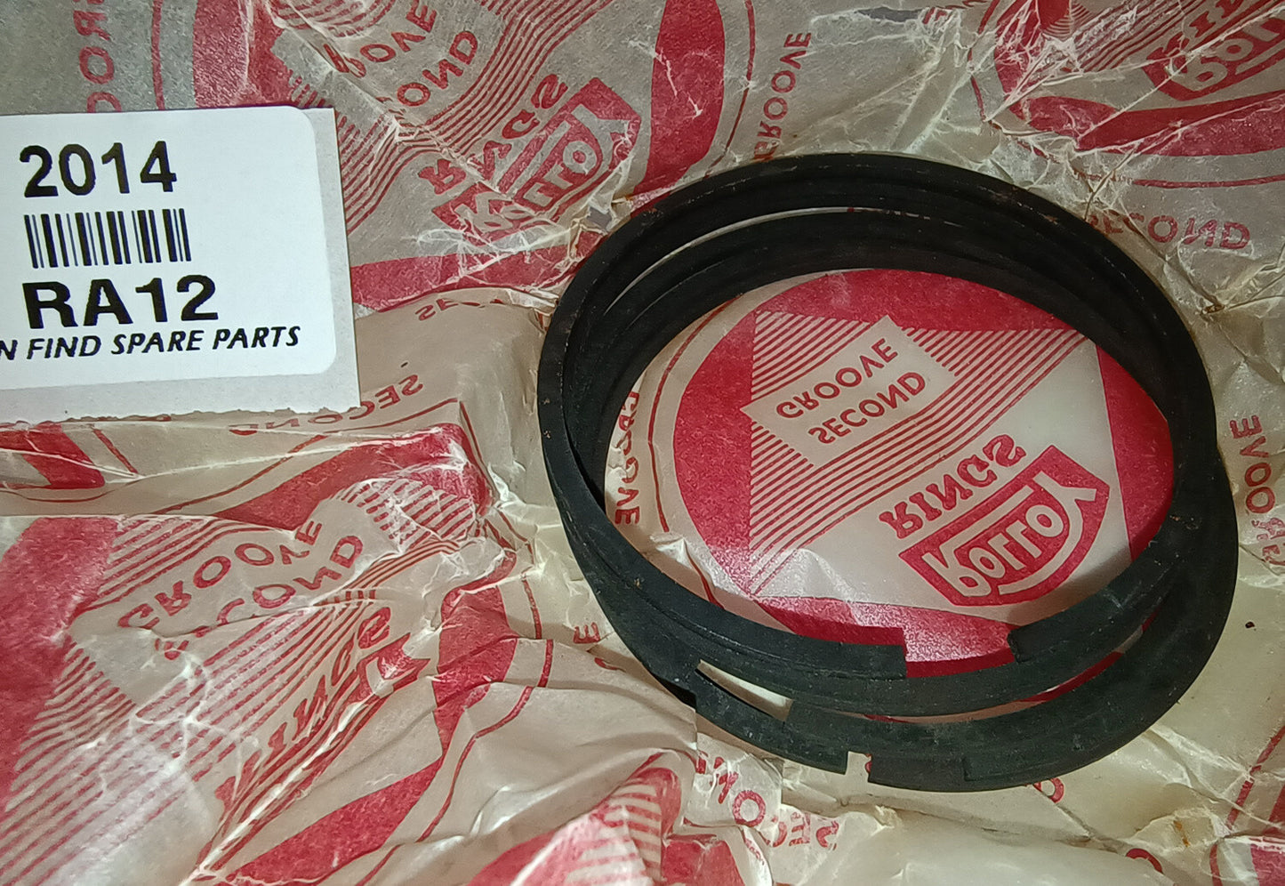 Original New Old Stock RA12 Chrome Oil Ring piston ring set - British Leyland4