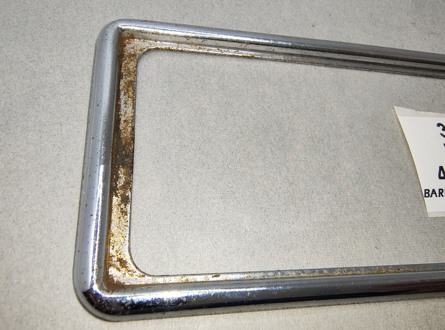 Car Radio chrome bezel surround, Used Condition 472-040 Suits various1