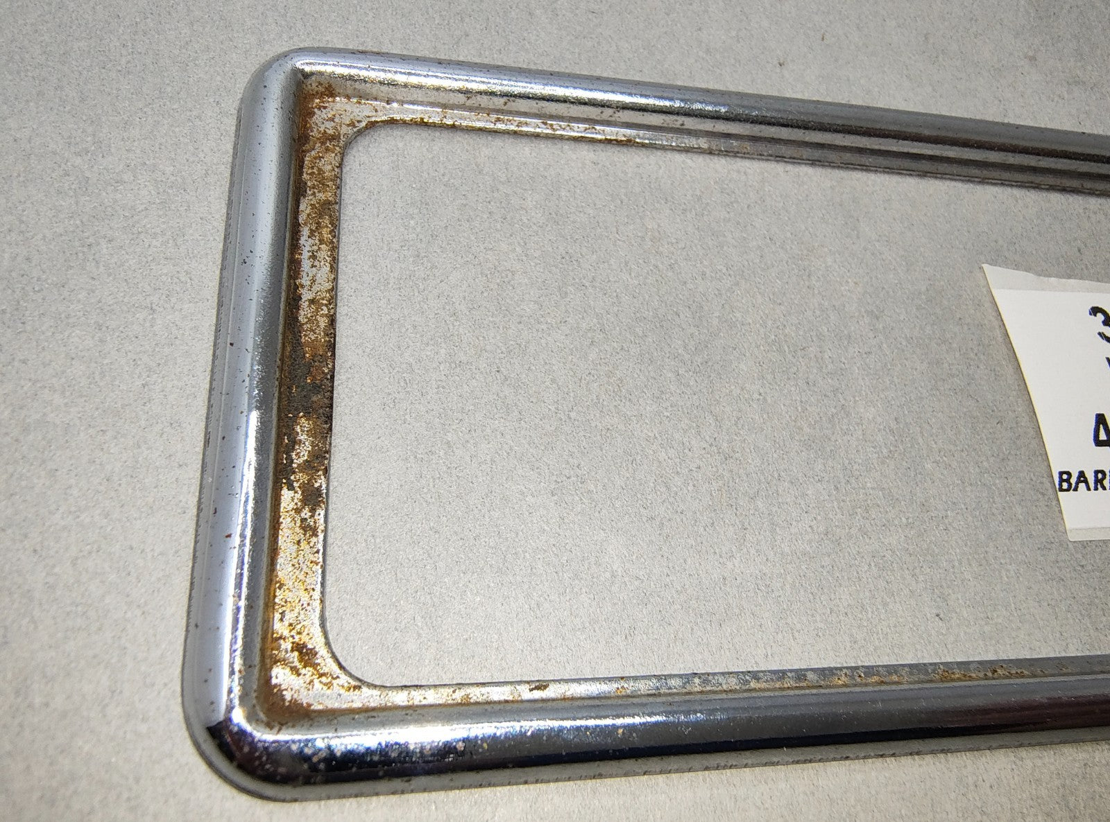 Car Radio chrome bezel surround, Used Condition 472-040 Suits various1
