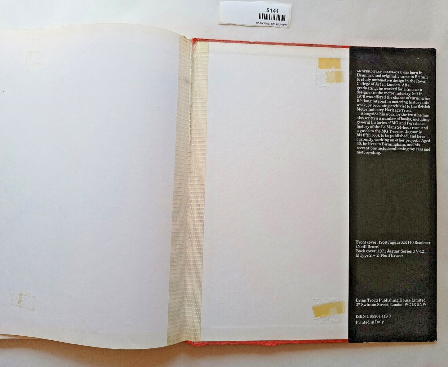 Jaguar A Living Legend hardcover book by Anders Clausager12