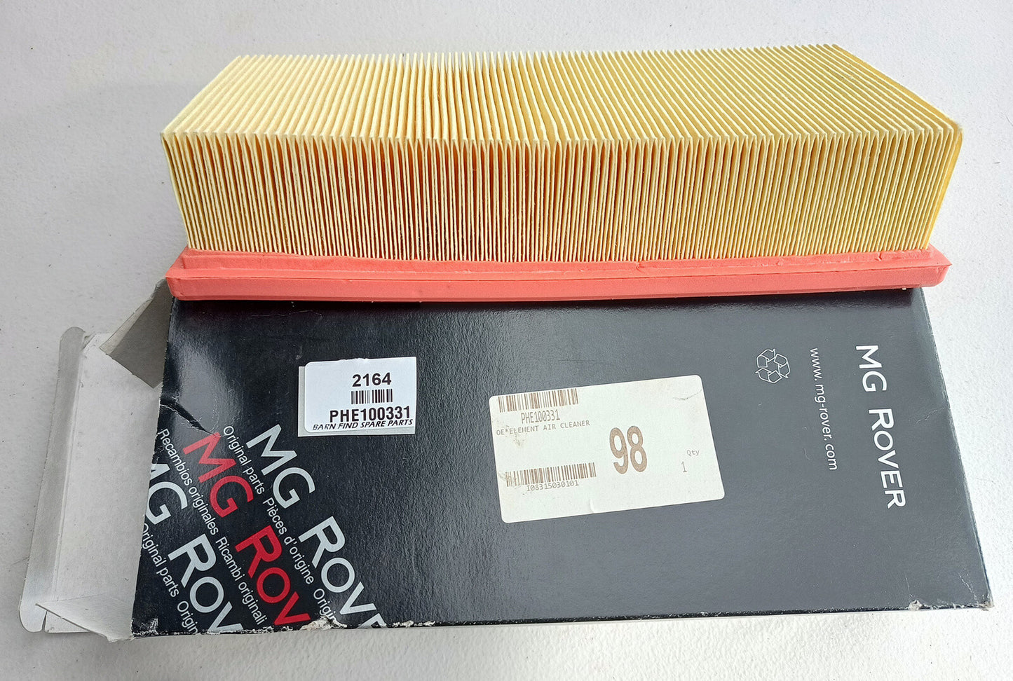 Air Filter - PHE100331. New Old Stock0