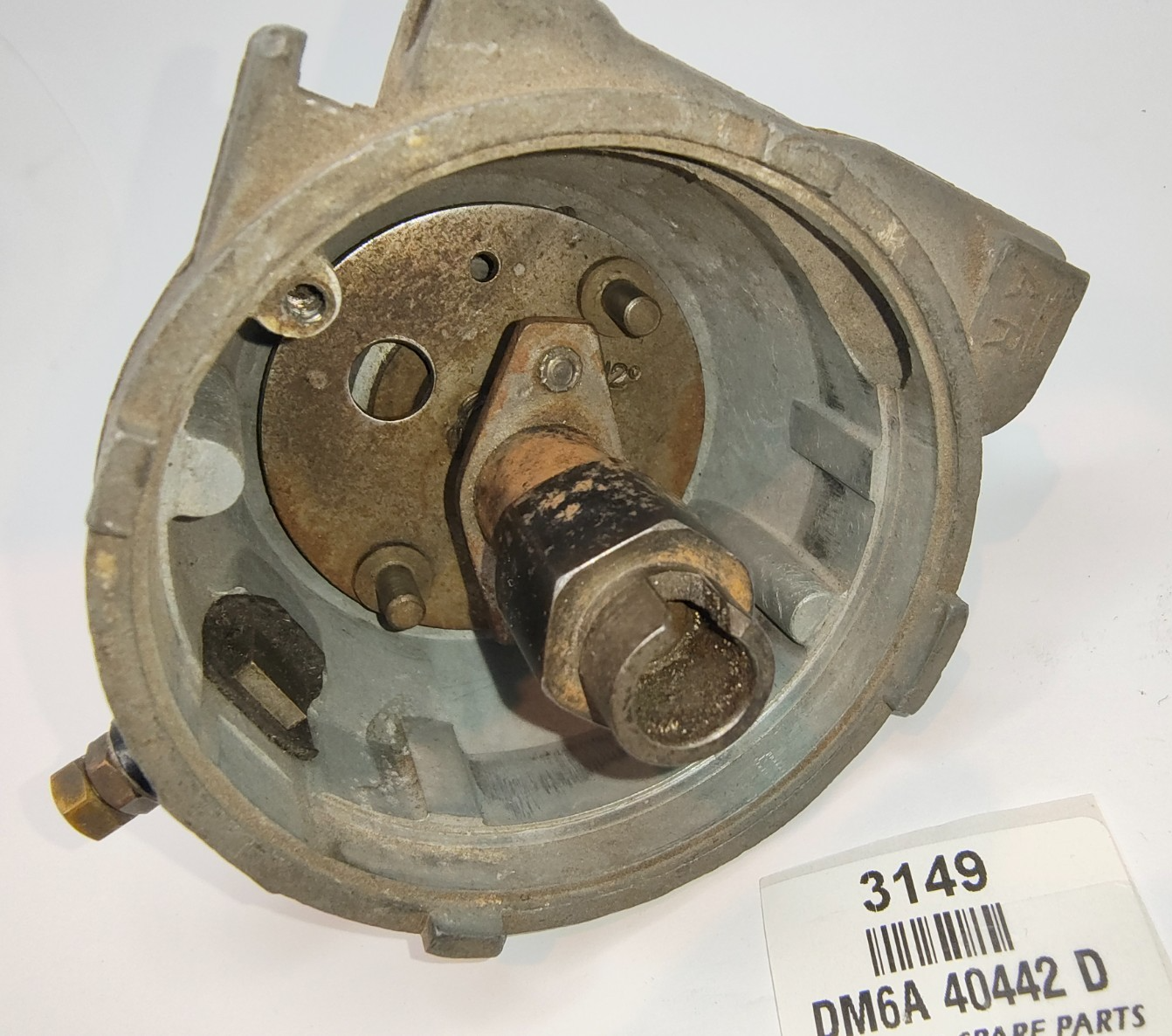 Lucas Original Used Distributor housing DM6A 40442 D, Type A209 Dated 12 5610