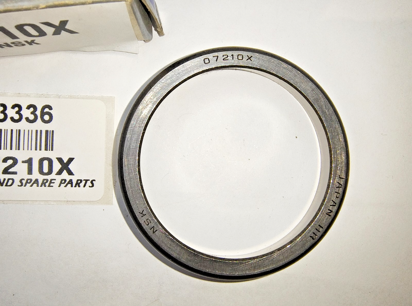 NSK Tapered Roller Bearing Cup  New Old Stock 07210X in Original packaging1