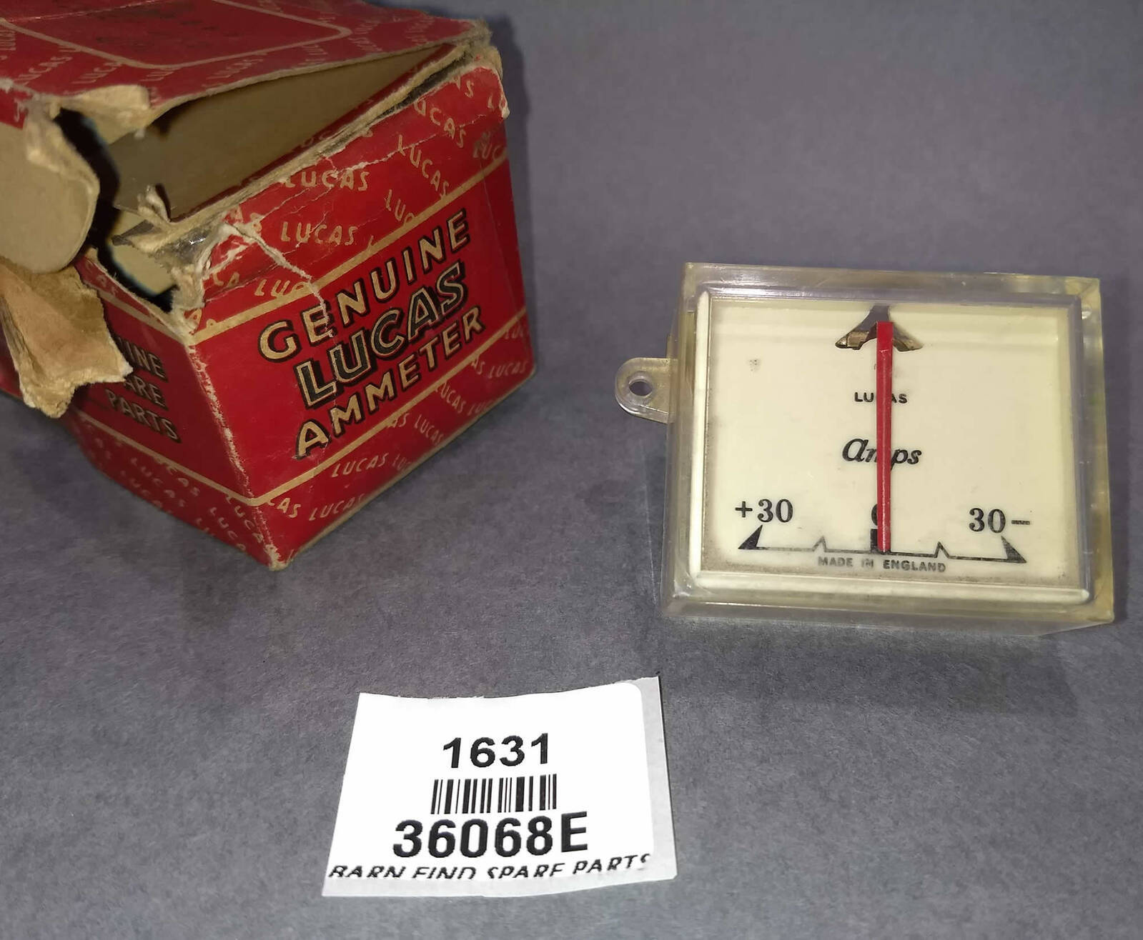 Original New Lucas Ammeter 36068E 1/550